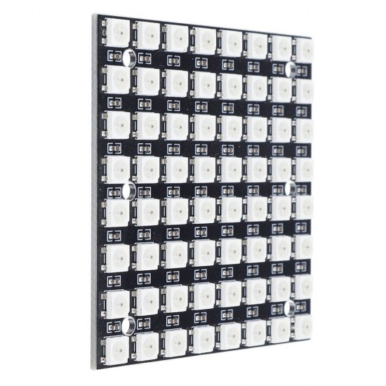 64 Bit WS2812 5050 RGB LED Driver Development Board 64 Bit WS2812 5050 RGB LED Driver Development Board