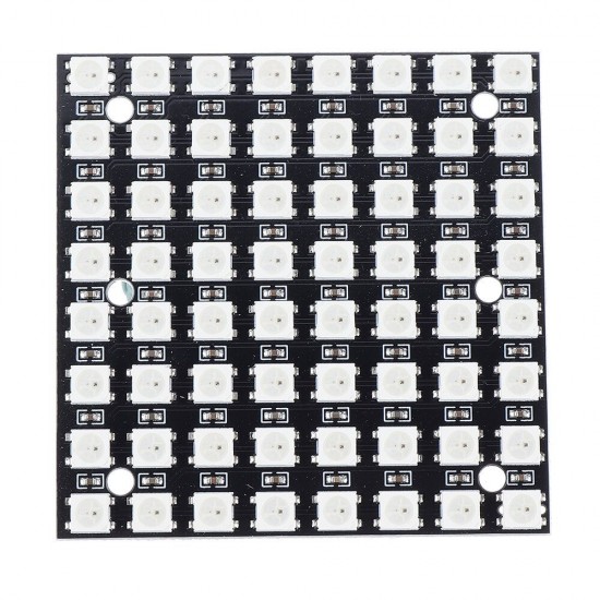 64 Bit WS2812 5050 RGB LED Driver Development Board 64 Bit WS2812 5050 RGB LED Driver Development Board
