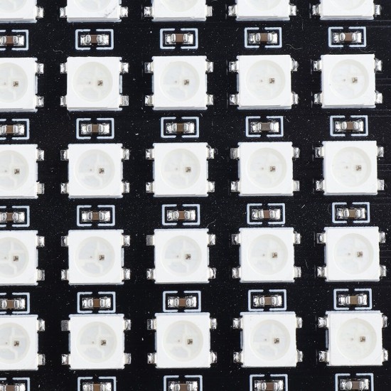 64 Bit WS2812 5050 RGB LED Driver Development Board 64 Bit WS2812 5050 RGB LED Driver Development Board