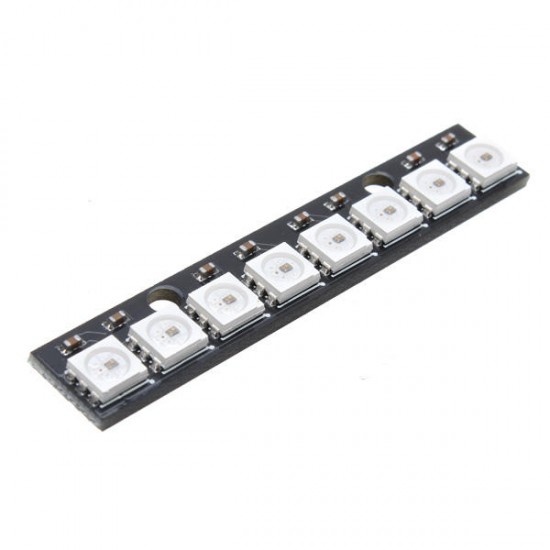 8 Bit WS2812 5050 RGB LED Driver Development Board Black 8 Bit WS2812 5050 RGB LED Driver Development Board Black