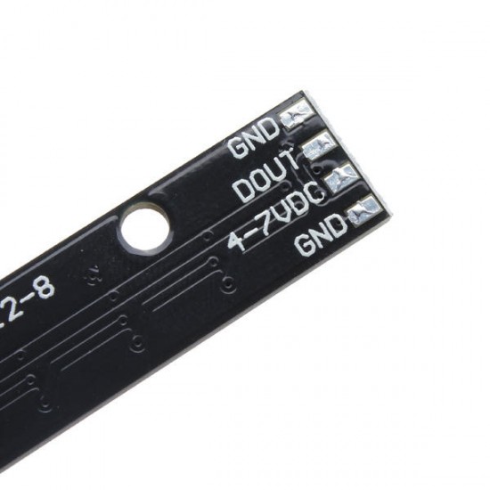 8 Bit WS2812 5050 RGB LED Driver Development Board Black 8 Bit WS2812 5050 RGB LED Driver Development Board Black
