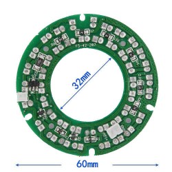 Infrared Light Board 42*IR LED Board for CCTV Camera Night Vision 850nm DC12V
