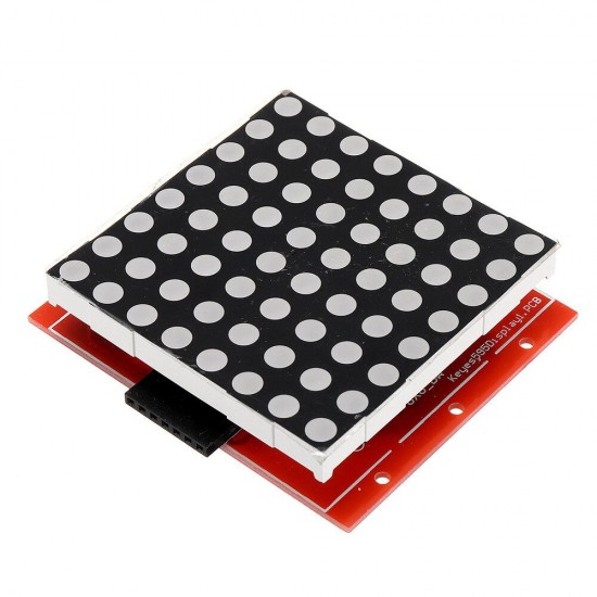 8*8 Dot Matrix Module with Pin Header I2C Communication