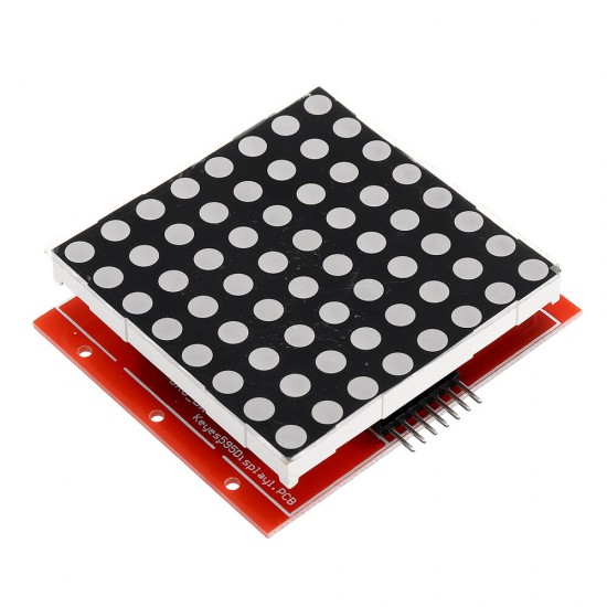 8*8 Dot Matrix Module with Pin Header I2C Communication