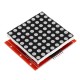 8*8 Dot Matrix Module with Pin Header I2C Communication