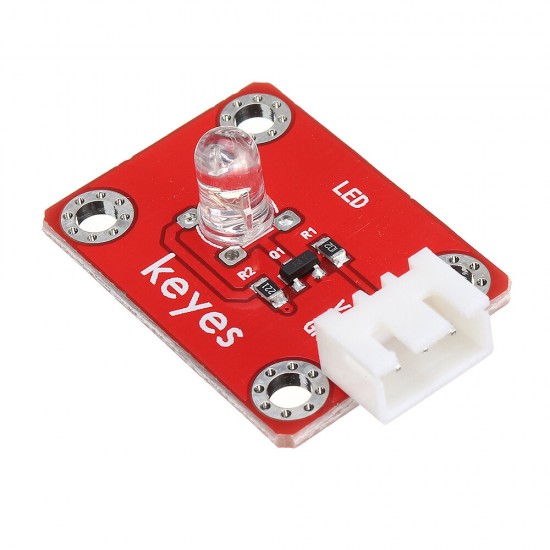 LED White Light Module (Pad hole) Anti-reverse Plug White Terminal Digital Signal