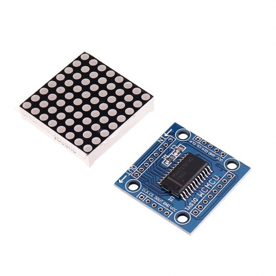 MAX7219 Dot Matrix Module Microcontroller LED Module Display Module MAX7219 DIY Kit MAX7219 Dot Matrix Module Microcontroller LED Module Display Module MAX7219 DIY Kit
