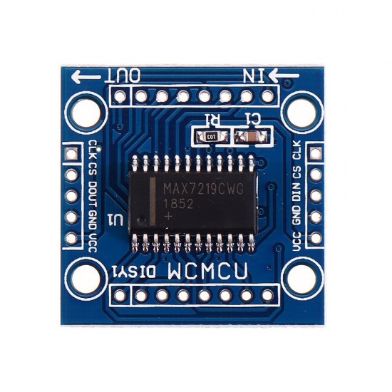 MAX7219 Dot Matrix Module Microcontroller LED Module Display Module MAX7219 DIY Kit MAX7219 Dot Matrix Module Microcontroller LED Module Display Module MAX7219 DIY Kit
