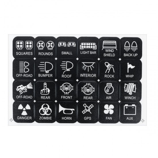 Waterproof 6 Gang Switch Panel LED Work Light Bar Electronic Relay Circuit Control System Capacitive Sensor 40A 960W Waterproof 6 Gang Switch Panel LED Work Light Bar Electronic Relay Circuit Control System Capacitive Sensor 40A 960W