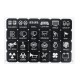 Waterproof 6 Gang Switch Panel LED Work Light Bar Electronic Relay Circuit Control System Capacitive Sensor 40A 960W