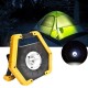 10W 3 Modes USB Rechargeable Portable LED Spotlight / COB Floodlight Camping Lantern Light Outdoor