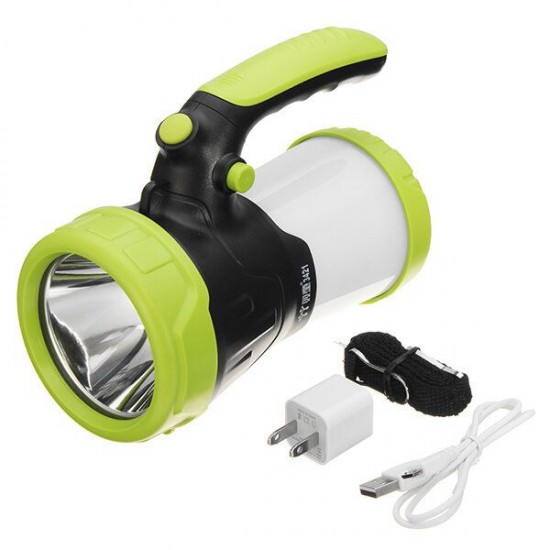 10W Rechargeable Rotating LED Camping Lantern 6000mAh Emergency Hiking Light with 4 Modes 10W Rechargeable Rotating LED Camping Lantern 6000mAh Emergency Hiking Light with 4 Modes