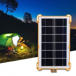 150LED Solar Flood Light Portable Rechargeable Outdoor Garden Work Spot Lamp IP65