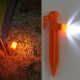 15cm Practical Outdoor Tent Pegs LED Camping Lights Trip Survival Accessory