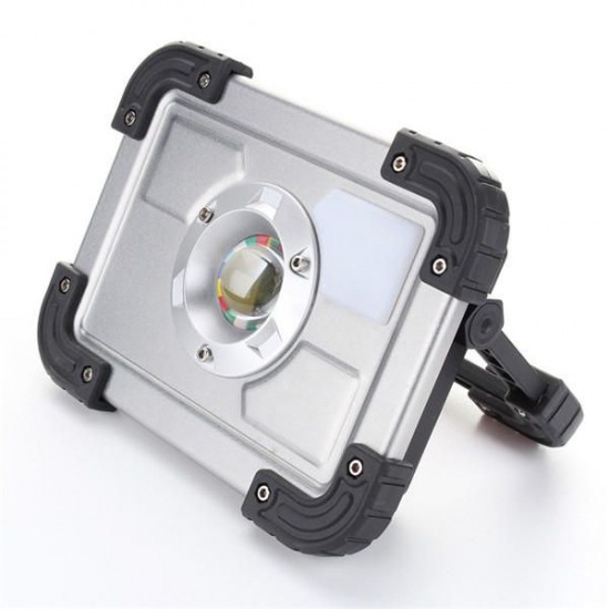 30W Portable Rechargeable COB LED Camping Lantern Work Spot Light for Hiking Fishing