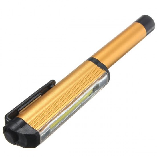 3W LED COB Pocket Pen Clip Light Work Inspection Lamp Magnetic Torch Flashlight 3W LED COB Pocket Pen Clip Light Work Inspection Lamp Magnetic Torch Flashlight