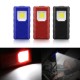 3W Portable COB Pocket Work Light Magnetic Pen Clip Camping Lamp Car Inspection Flashlight