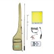 400W COB Outdoor Lantern Rod Fishing Camping Light Remote Control DC12V Portable Emergency Lamp for Road Trip