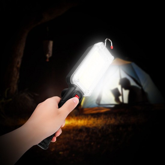 50W COB LED Work Light Magnetic Rechargeable Floodlight Maintenance Lamp Portable
