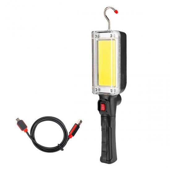 50W COB LED Work Light Magnetic Rechargeable Floodlight Maintenance Lamp Portable
