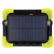 60W Foldable Solar Work Light USB Charging Portable Spotlight Camping Emergency