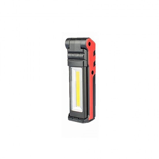 5W+3W+3W USB Rechargeable Portable COB LED Work Camping Light Magnetic Dimming Flashlight