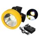 Miners Cordless Power LED Helmet Light Safety Head Cap Lamp Torch