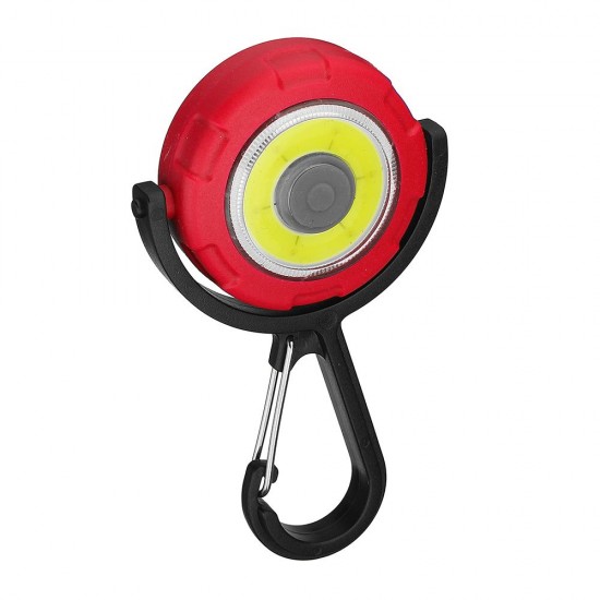 Mini COB Keychain Flashlight Night Light Pocket Portable Emergency Lamp for Outdoor Hiking Camping