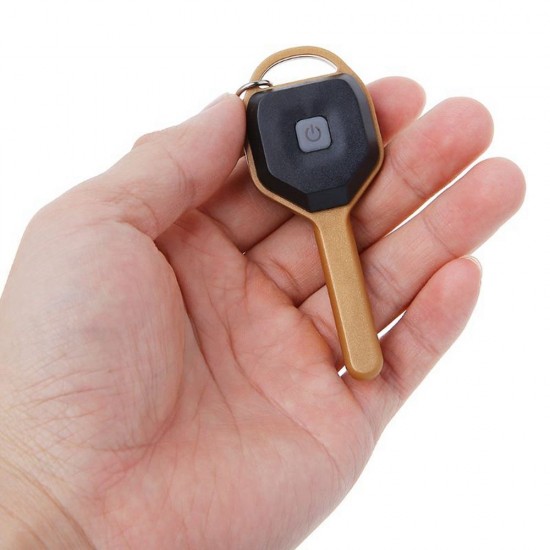 Mini COB LED Key Chain Flashlight Portable Keyring Light Torch Pocket Emergency Camping Lamp