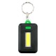 Mini Portable COB LED Work Light Inspection Battery Powered Key Chain Tent Pocket Lamp