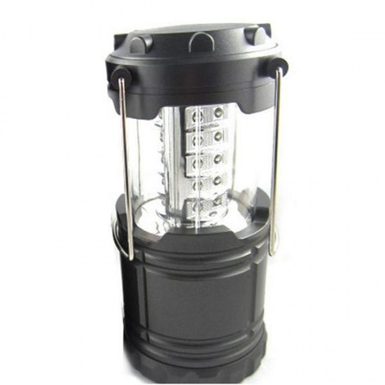 Portable 30 LED Stretchable Lantern Camping Lamp Battery Operated Tent Hiking Light