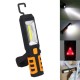 Portable 3W COB LED USB Rechargeable Work Light Magnetic Hanging Torch for Outdoor Camping