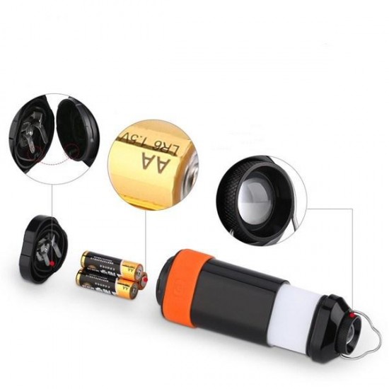 Portable Collapsible LED Lantern Flashlight Batteries Powered Camping Light with 3 Modes Portable Collapsible LED Lantern Flashlight Batteries Powered Camping Light with 3 Modes