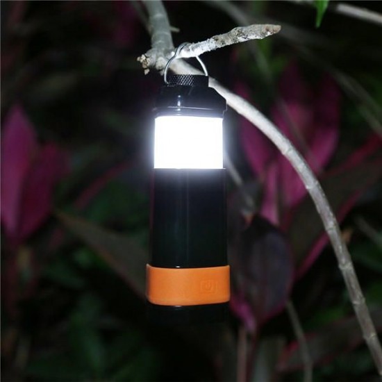 Portable Collapsible LED Lantern Flashlight Batteries Powered Camping Light with 3 Modes