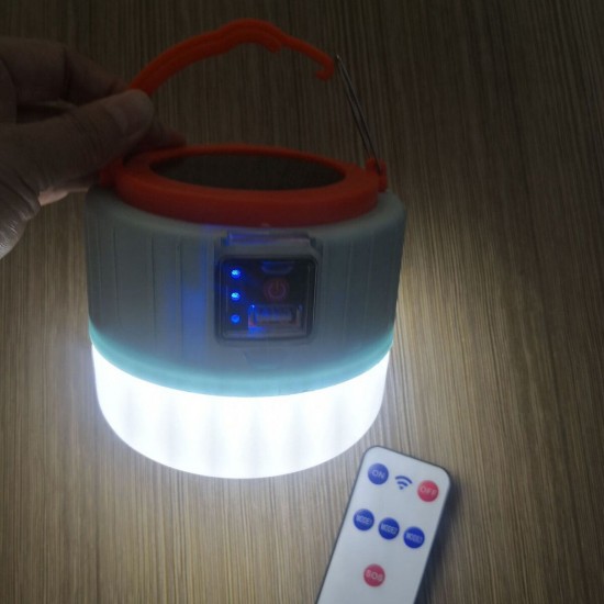 Solar Light Camping Outdoor LED Light Portable Lantern USB Rechargeable Emergency Light