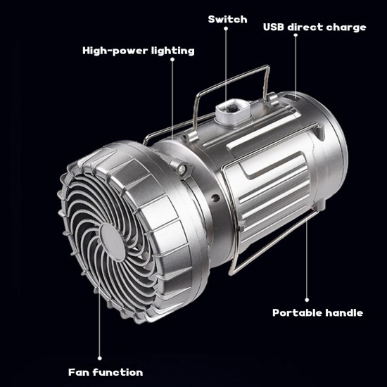 Solar Outdoor Fan Rechargeable Camping Lantern Light LED Hand Lamp Flashlight Solar Outdoor Fan Rechargeable Camping Lantern Light LED Hand Lamp Flashlight