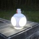 Solar Power LED Flying Saucer Bulb Adjustable Lamp Blade Outdoor Emergency Camping Light Solar Power LED Flying Saucer Bulb Adjustable Lamp Blade Outdoor Emergency Camping Light