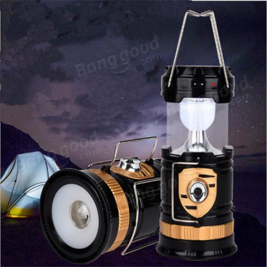 Solar Powered Rechargeable Rotating Flashlight Collapsible Outdoor LED Camping Lantern AC110-220V Solar Powered Rechargeable Rotating Flashlight Collapsible Outdoor LED Camping Lantern AC110-220V