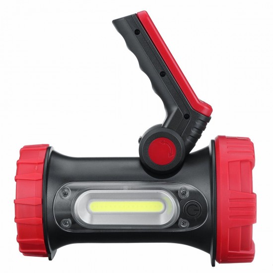 Super Bright Searchlight LED Portable Camping Light Handheld Rechargeable Flashlight