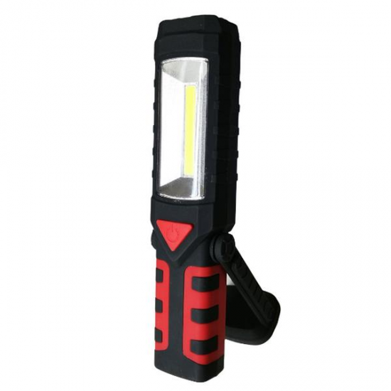 USB Rechargeable LED COB Camping Light Emergency Flashlight with Magnetic Base for Outdoor Home Auto