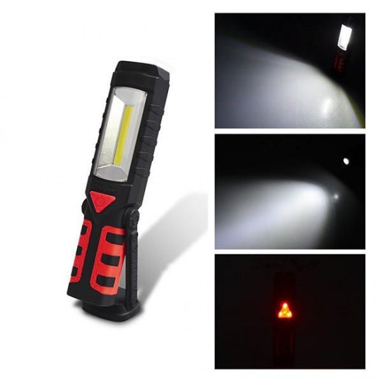 USB Rechargeable LED COB Camping Light Emergency Flashlight with Magnetic Base for Outdoor Home Auto USB Rechargeable LED COB Camping Light Emergency Flashlight with Magnetic Base for Outdoor Home Auto