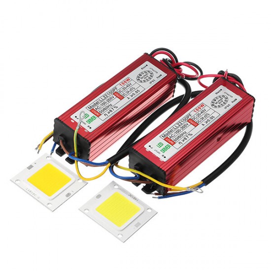 100W Constant Current High Power Light Chip With LED Driver Power Supply for Flood Light DC20V-40V