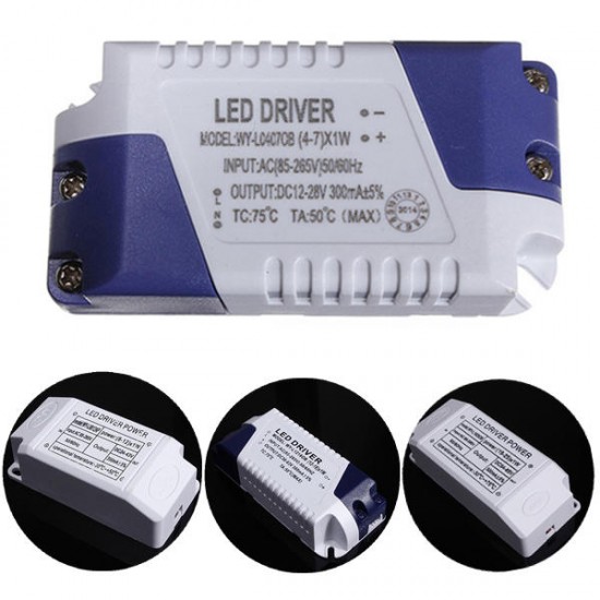 300mA Constant Current Home Light LED Power Supply Driver Electronic Transformer 18W