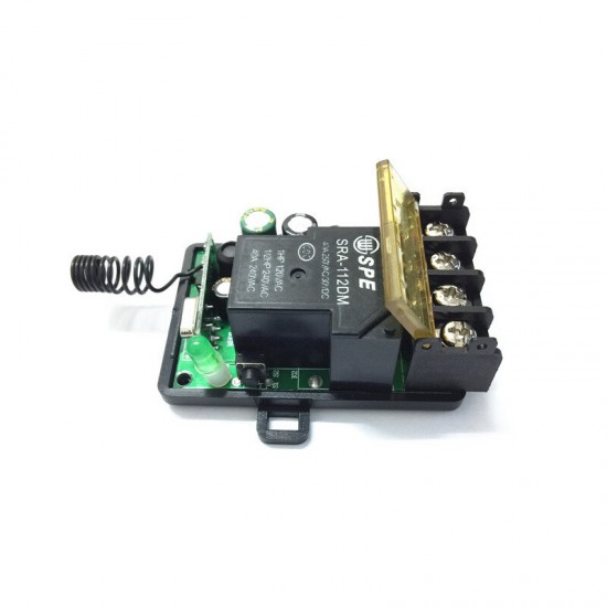 433Mhz Universal Wireless RF Remote Control Switch AC 220V 1CH 30A Relay Receiver for Electric Gate Garage Door 433Mhz Universal Wireless RF Remote Control Switch AC 220V 1CH 30A Relay Receiver for Electric Gate Garage Door