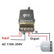 433Mhz Universal Wireless RF Remote Control Switch AC 220V 1CH 30A Relay Receiver for Electric Gate Garage Door