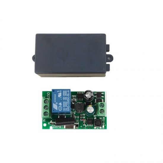 433Mhz Universal Wireless Remote Control Switch AC 85V 110V 220V 1CH Relay Receiver Module 433Mhz Universal Wireless Remote Control Switch AC 85V 110V 220V 1CH Relay Receiver Module