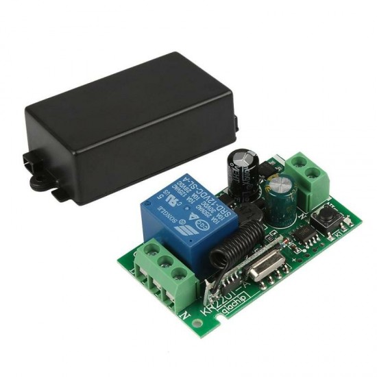 433Mhz Universal Wireless Remote Control Switch AC 85V 110V 220V 1CH Relay Receiver Module 433Mhz Universal Wireless Remote Control Switch AC 85V 110V 220V 1CH Relay Receiver Module