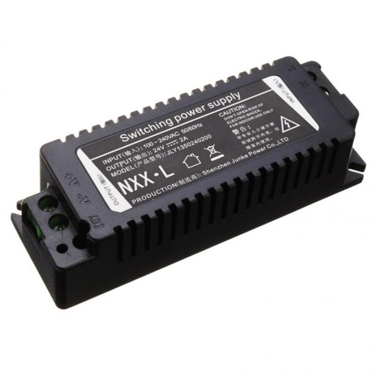 AC100-240V to DC24V 2A 48W Lighting Transformer LED Driver for Indoor Use AC100-240V to DC24V 2A 48W Lighting Transformer LED Driver for Indoor Use