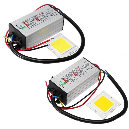 AC100-265V To DC20-40V 30W Waterproof Driver Power Supply With LED SMD Chip