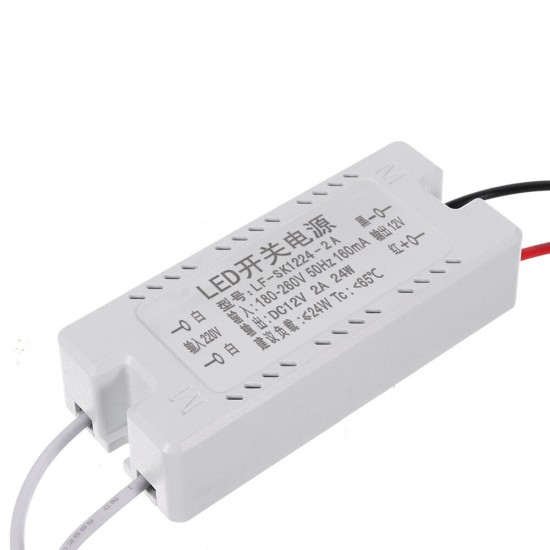 AC185-260V To DC12V 12W 18W 24W 36W 48W Power Supply Lighting Transformer LED Driver For LED Lights AC185-260V To DC12V 12W 18W 24W 36W 48W Power Supply Lighting Transformer LED Driver For LED Lights